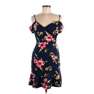 DNA Couture Navy Floral Dress